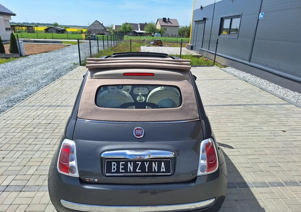 Fiat 500 cena 26900 przebieg: 80390, rok produkcji 2015 z Bardo małe 497